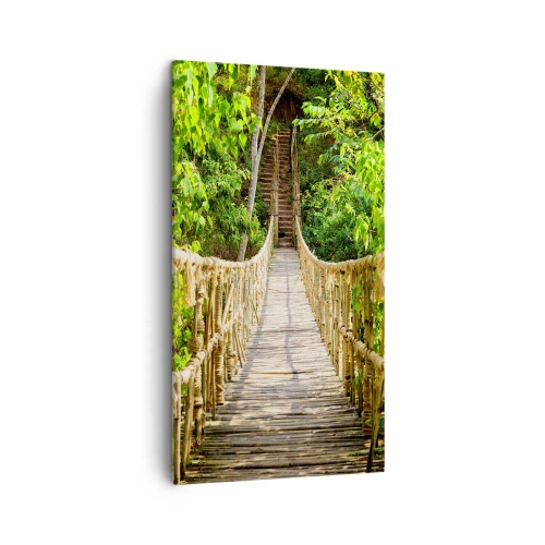 Impression sur toile - Image sur toile - Suspendu dans la nature - 45x80 cm