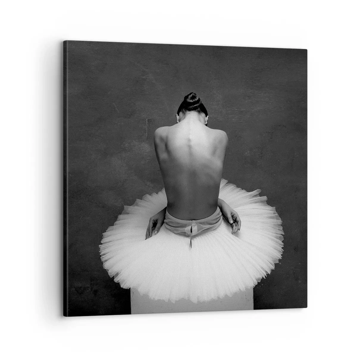 Impression sur toile - Image sur toile - C'est justement en train de fleurir - 60x60 cm