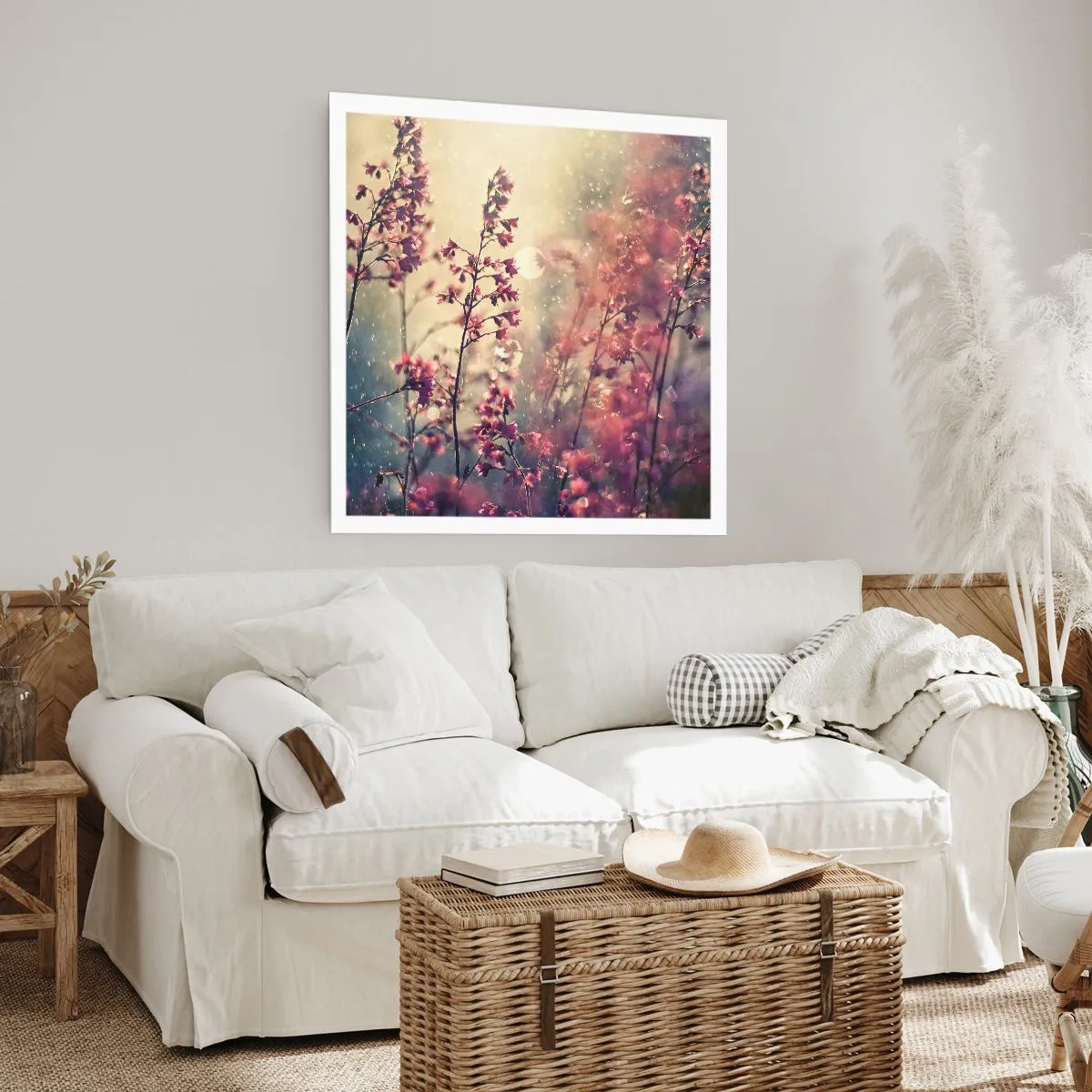 Affiche - Poster - Jardin secret - 40x40 cm