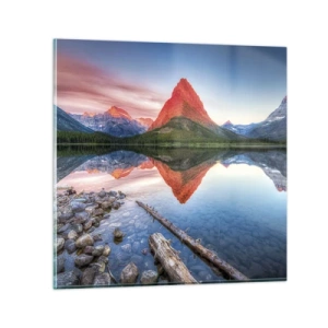 Impression sur verre - Image sur verre - Chaleur et fraicheur - 30x30 cm