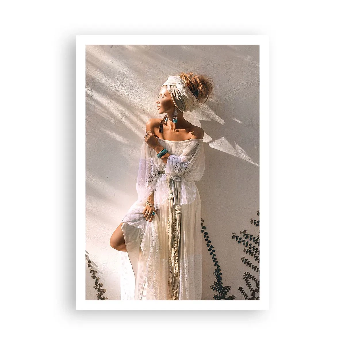Affiche - Poster - Le soleil et la fille - 70x100 cm