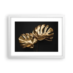 Affiche dans un cadre blanc - Poster - Les trésors de la nature - 40x30 cm