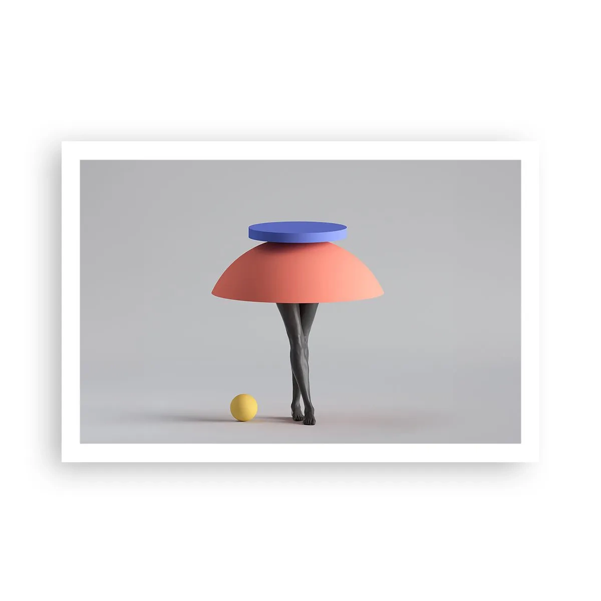 Affiche - Poster - Composition surréaliste - 91x61 cm