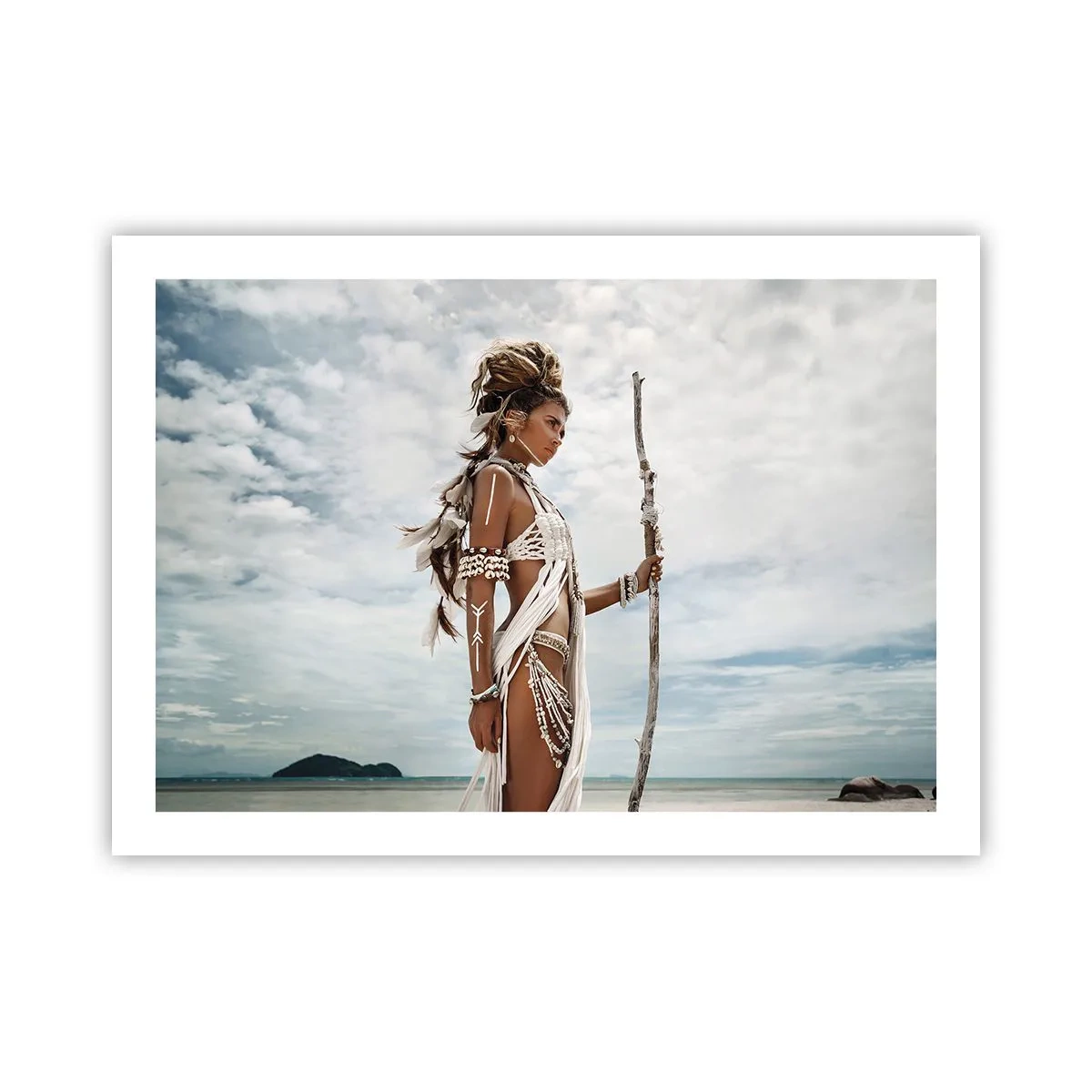 Affiche - Poster - Reine des tropiques - 70x50 cm