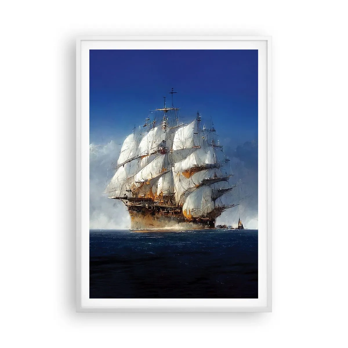 Affiche dans un cadre blanc - Poster - La grande gloire ! - 70x100 cm