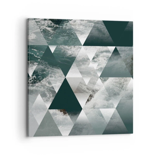 Impression sur toile - Image sur toile - Point de vue de cristal - 70x70 cm