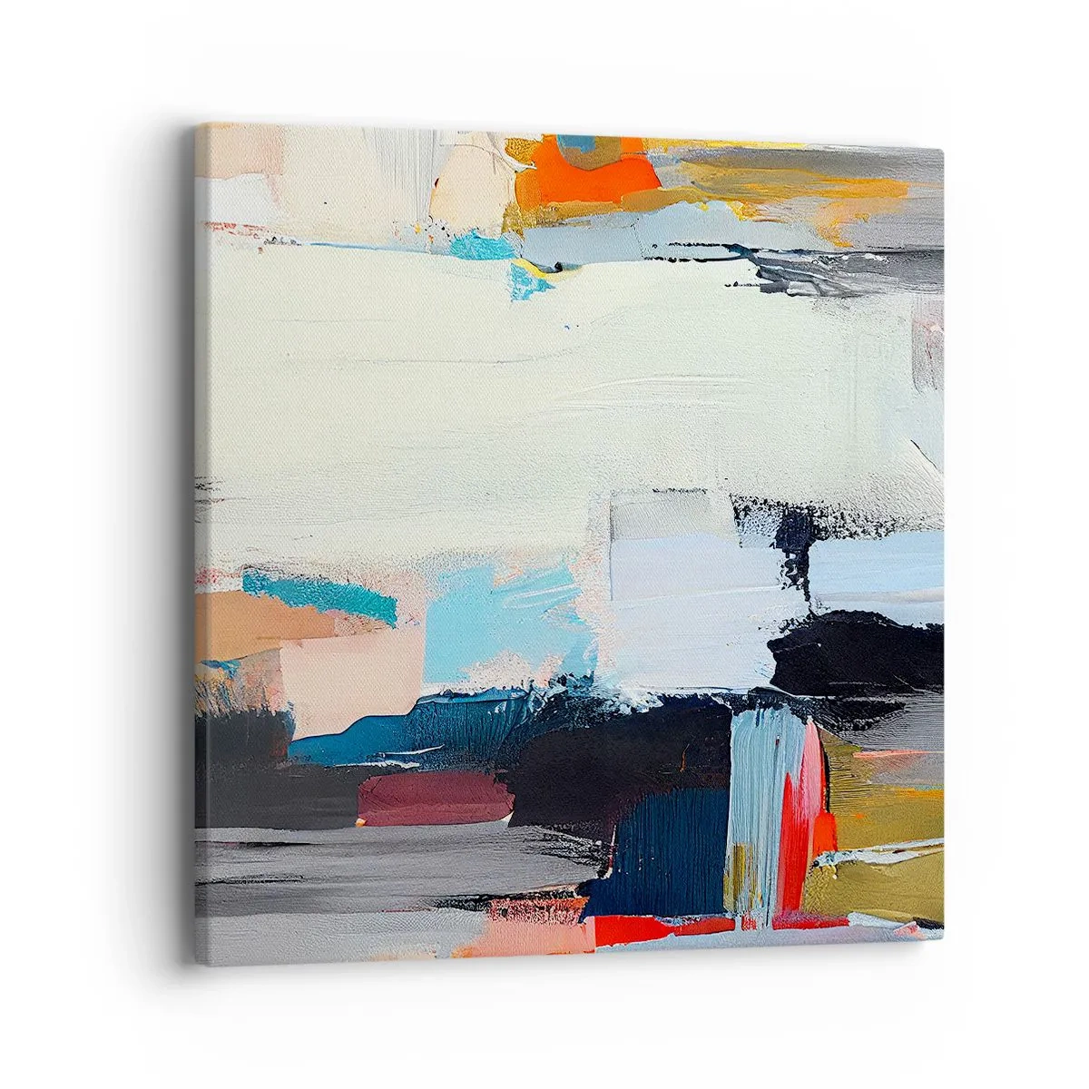 Impression sur toile - Image sur toile - Y a-t-il une méthode ? - 40x40 cm