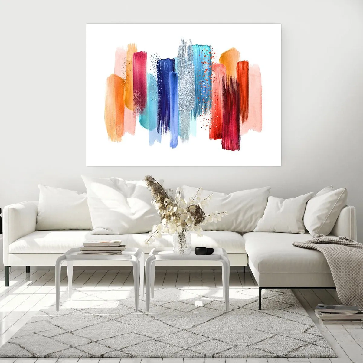 Affiche - Poster - En haut et en bas - 70x50 cm