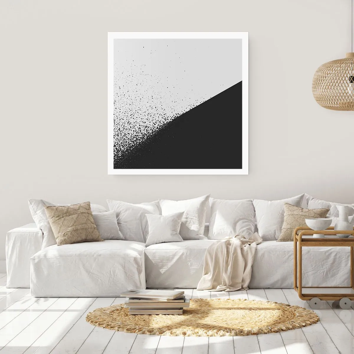 Affiche - Poster - De plus en plus vite, de plus en plus - 60x60 cm