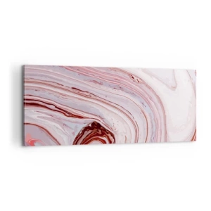 Impression sur toile - Image sur toile - Tout droit, puis tout en bas - 100x40 cm