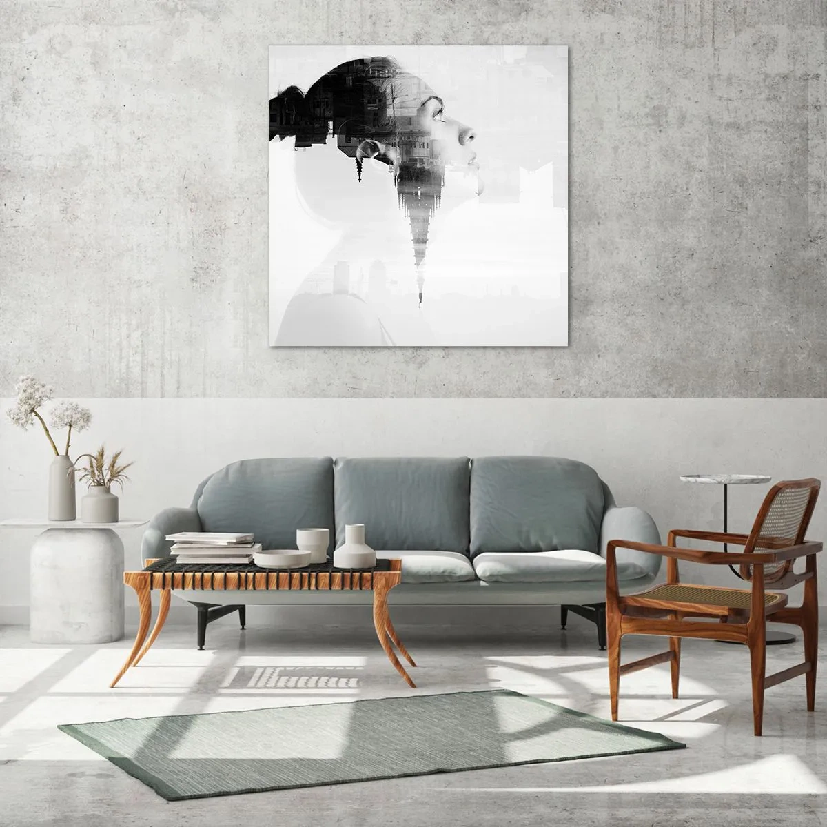 Impression sur verre - Image sur verre - Des deux côtés du verre - 40x40 cm