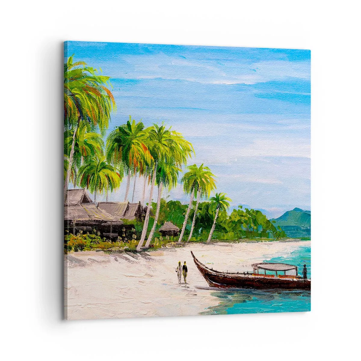 Impression sur toile - Image sur toile - Rêve exotique - 60x60 cm