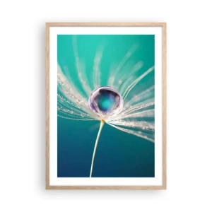 Affiche dans un chêne clair - Poster - Moment mystique - 50x70 cm