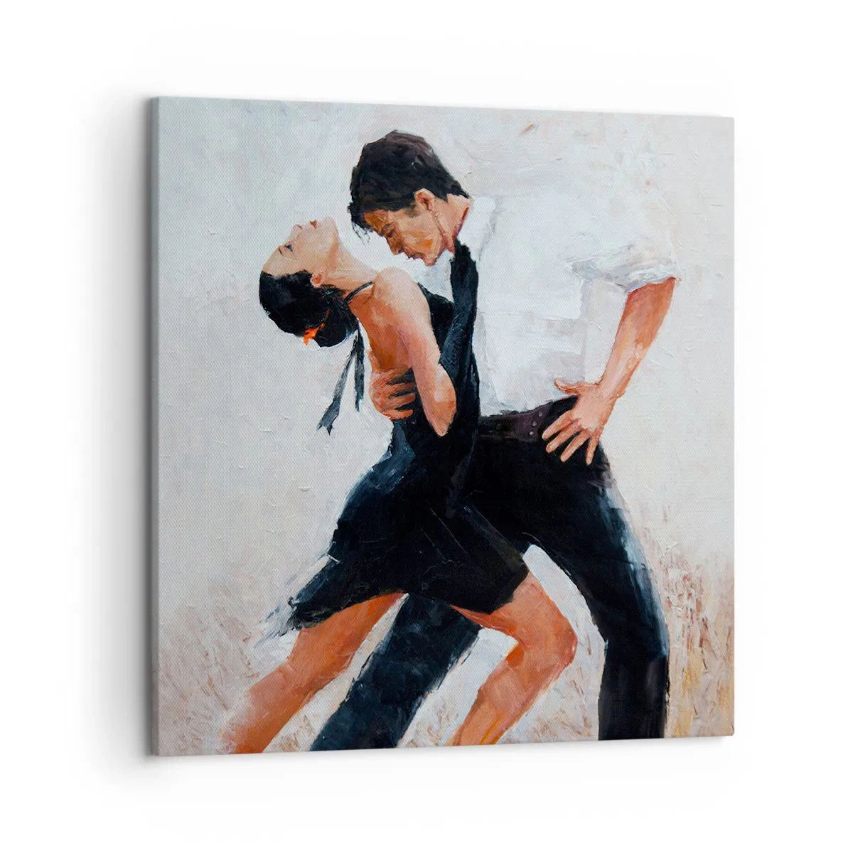 Impression sur toile - Image sur toile - Tango de mes rêves et pensées - 50x50 cm