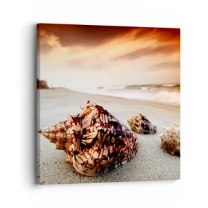 Impression sur toile - Image sur toile - Les parias des vagues - 30x30 cm