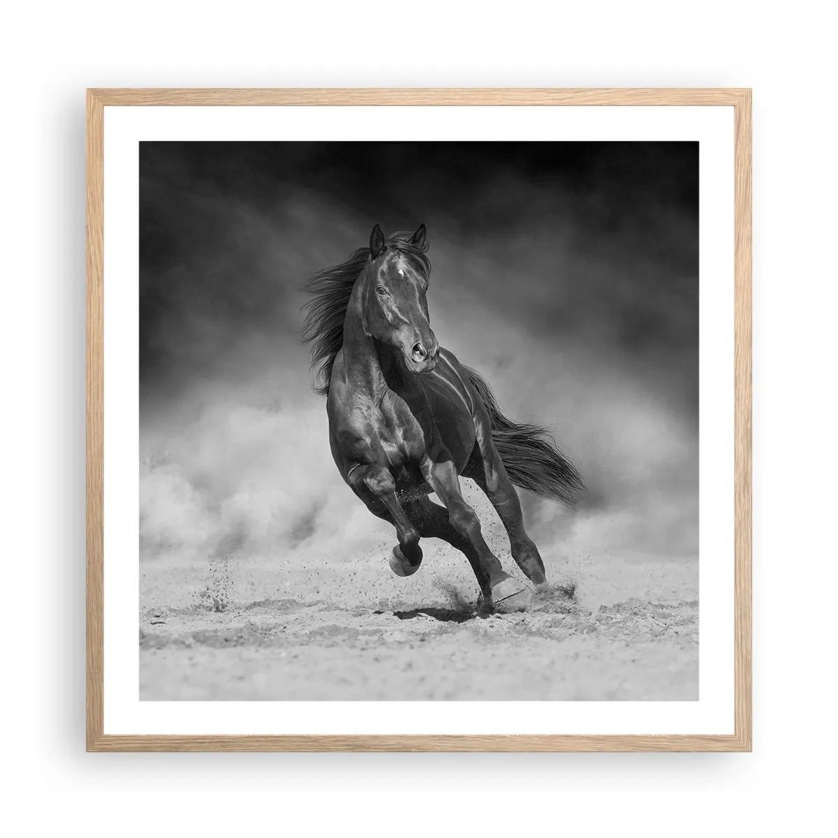 Affiche dans un chêne clair - Poster - Digne de l'émir lui-même - 60x60 cm