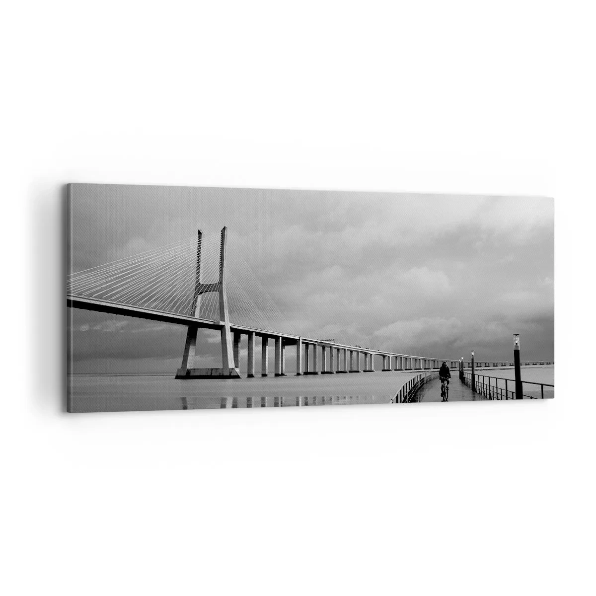 Impression sur toile - Image sur toile - A tous ceux qui lui sont important - 100x40 cm
