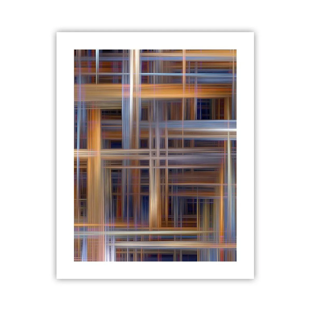 Affiche - Poster - Tissé de lumière - 40x50 cm