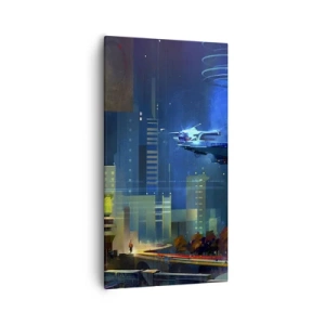 Impression sur toile - Image sur toile - Dans le futur proche - 55x100 cm