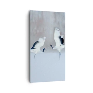 Impression sur toile - Image sur toile - Danse dans le brouillard - 55x100 cm