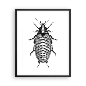 Affiche dans un cadre noir - Poster - Quel spécimen! - 40x50 cm