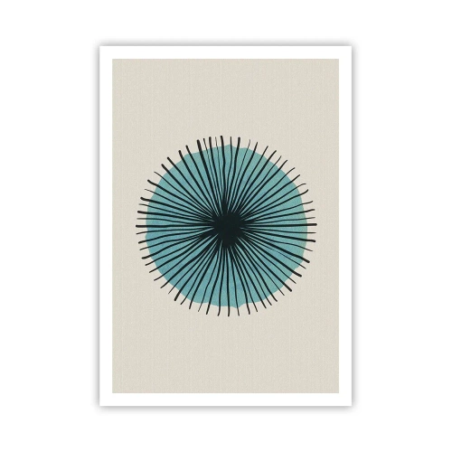 Affiche - Poster - Rayonnant dans l'azur - 70x100 cm