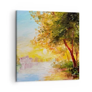 Impression sur toile - Image sur toile - Et in Arcadia ego - 60x60 cm