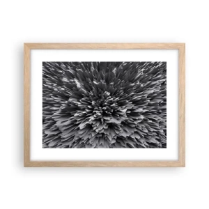 Affiche dans un chêne clair - Poster - Ça ne peut pas être plus dur que ça - 40x30 cm