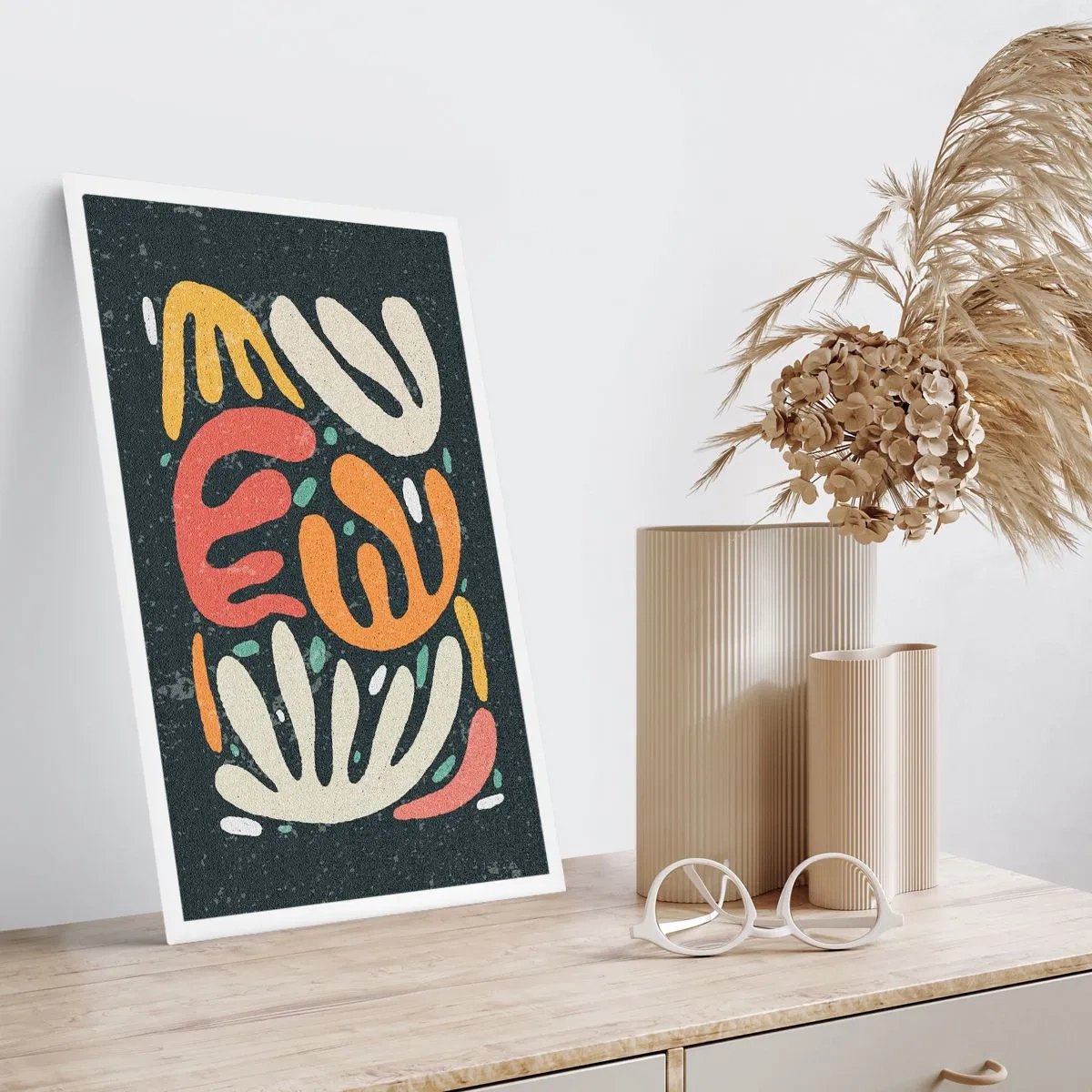 Affiche - Poster - Composition – Je suis sur le point de t'attraper - 40x50 cm