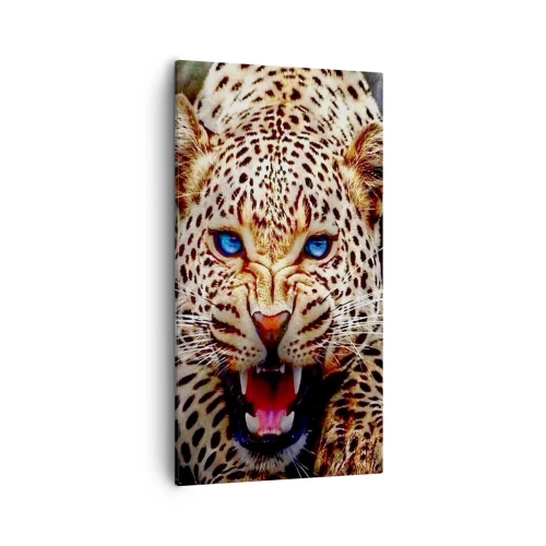 Impression sur toile - Image sur toile - La colère de la beauté ne fait pas de mal - 55x100 cm