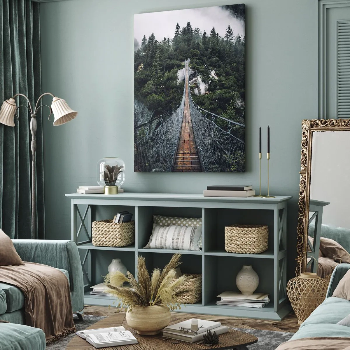 Impression sur toile - Image sur toile - Uniquement pour les aigles - 70x100 cm