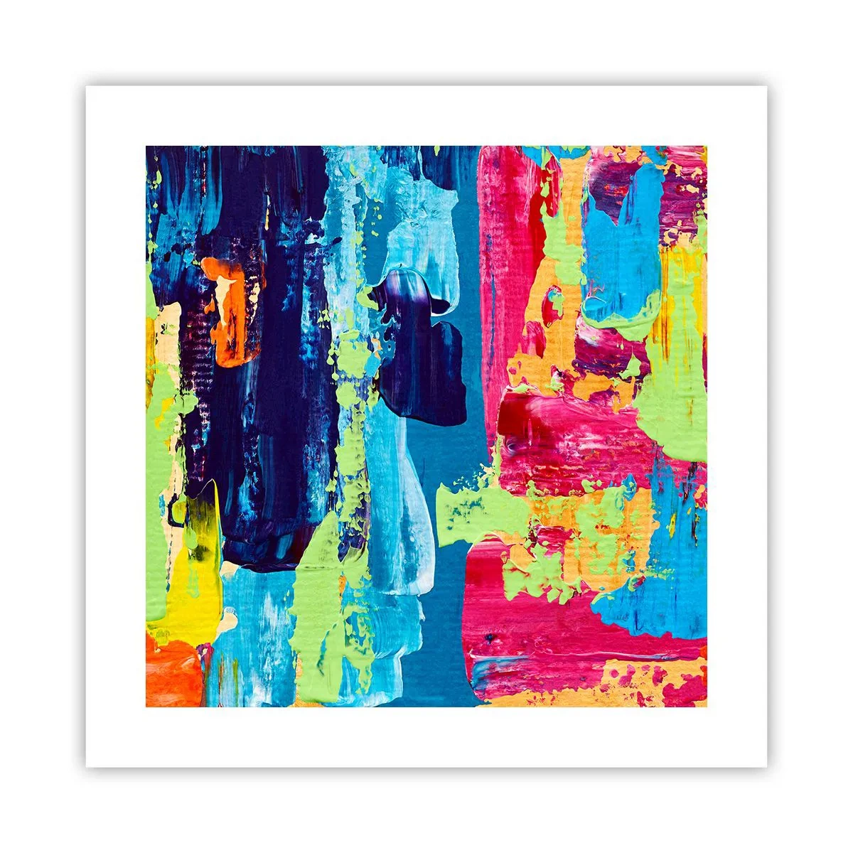 Affiche - Poster - La vie est belle! - 40x40 cm