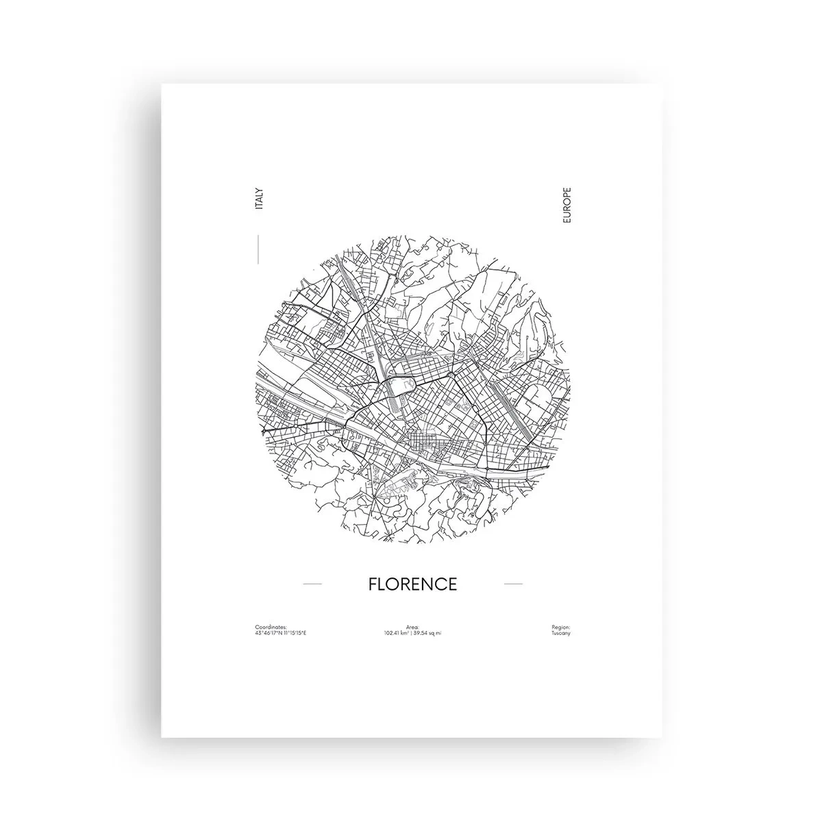 Affiche - Poster - Anatomie de Florence - 30x40 cm