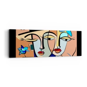Impression sur toile - Image sur toile - Le Rendez-vous de Picasso - 90x30 cm