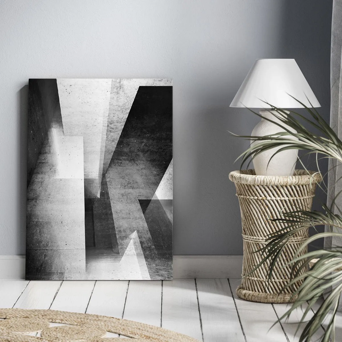 Impression sur toile - Image sur toile - Structure de l'espace - 45x80 cm