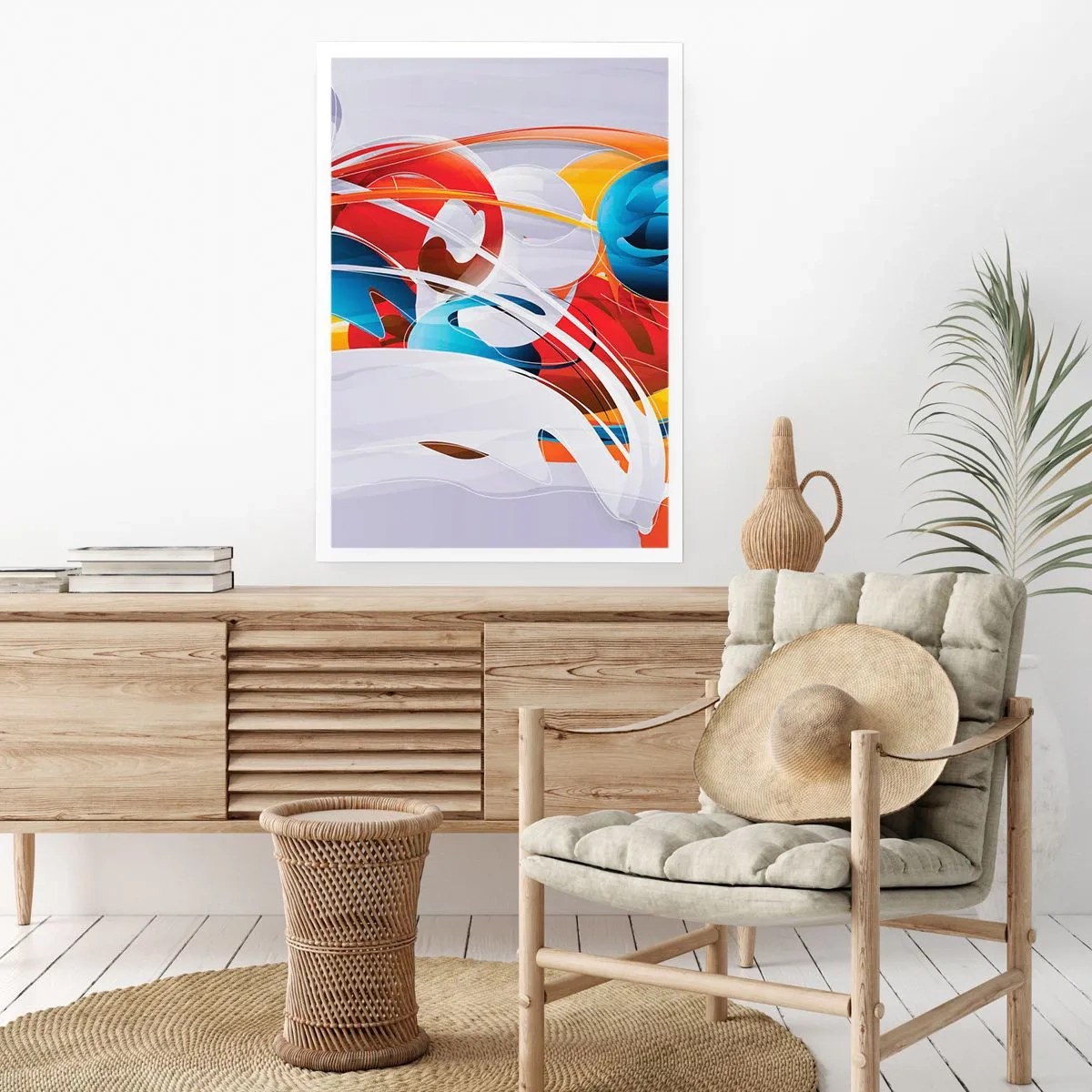 Affiche - Poster - La danse des éléments - 70x100 cm