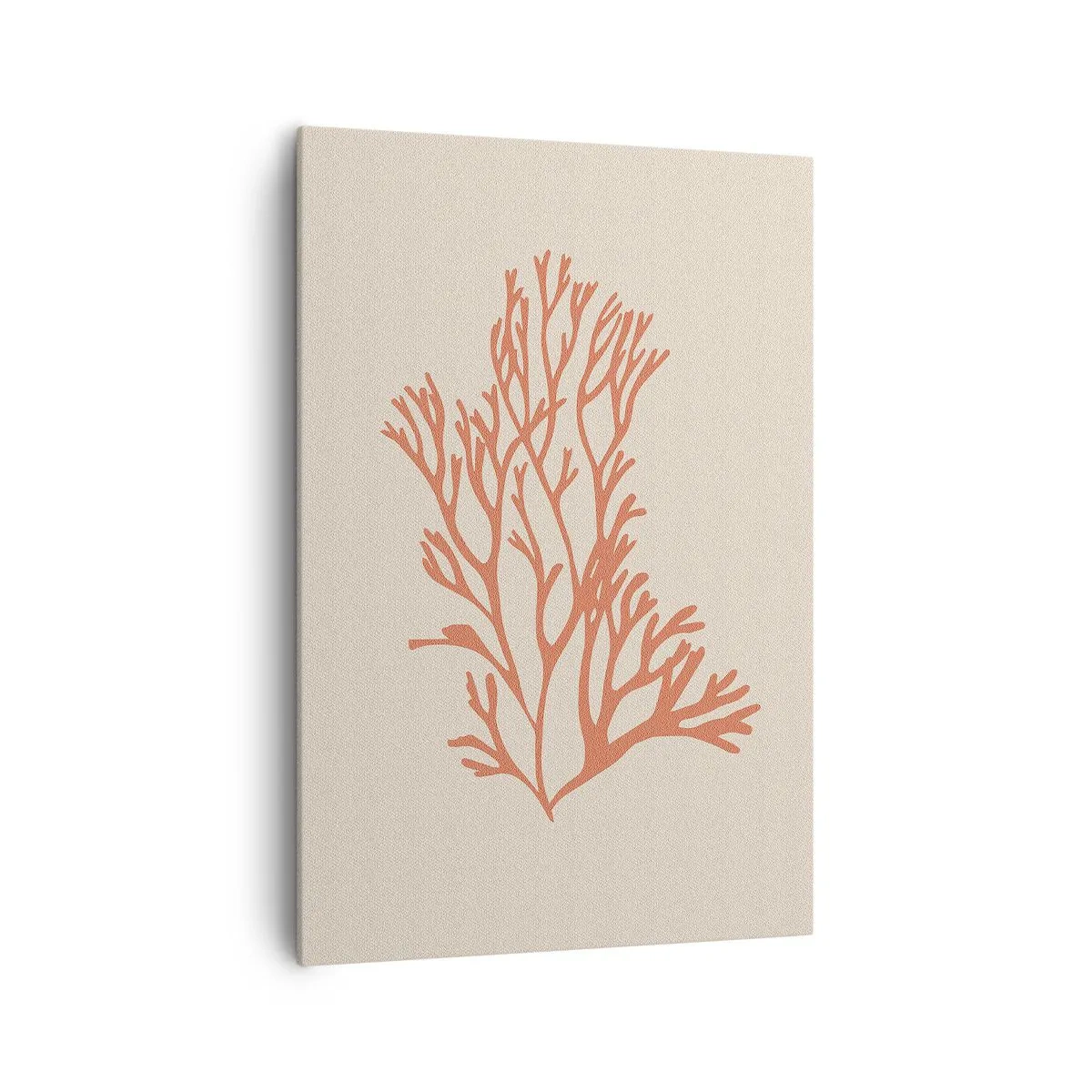 Impression sur toile - Image sur toile - Filigrane de corail - 70x100 cm