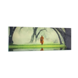 Impression sur verre - Image sur verre - En route vers l'illumination - 90x30 cm