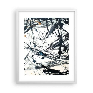 Affiche dans un cadre blanc - Poster - Ca a du sens ou ça n'en a pas ? - 40x50 cm