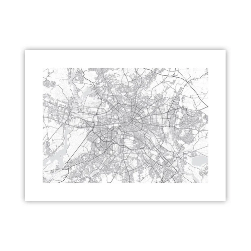 Affiche - Poster - Fleur de Berlin - 40x30 cm