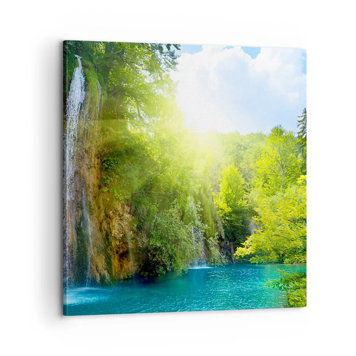 Impression sur toile - Image sur toile - Ce doit être le paradis ici - 60x60 cm