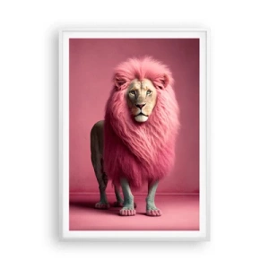 Affiche dans un cadre blanc - Poster - Et tu n'as plus peur - 70x100 cm