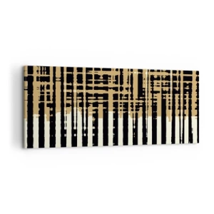 Impression sur toile - Image sur toile - Abstraction architecturale - 100x40 cm