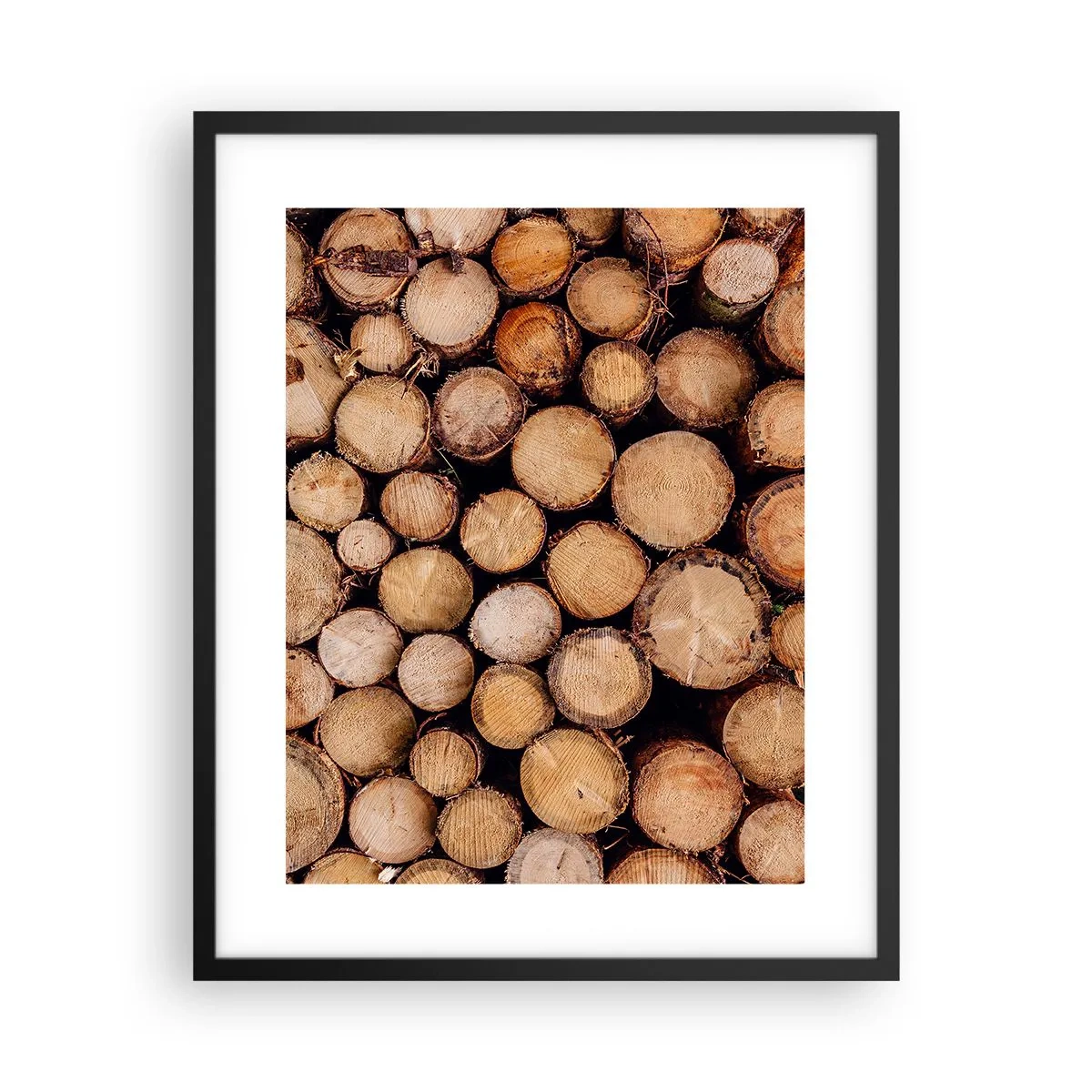 Affiche dans un cadre noir - Poster - Nouveau commencement - 40x50 cm