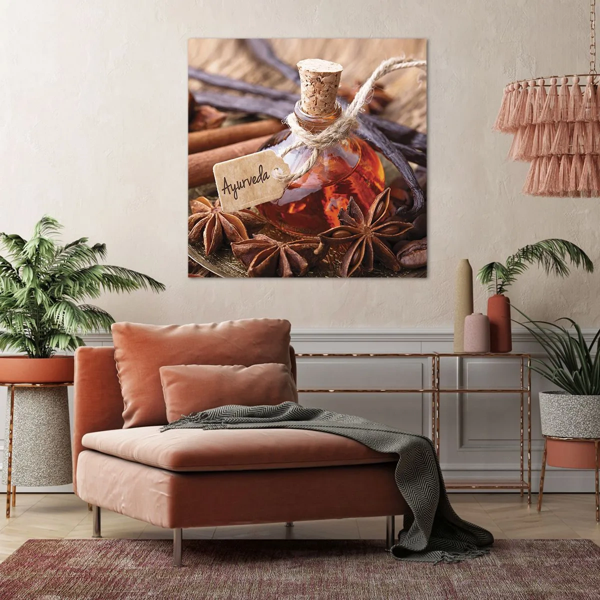 Impression sur toile - Image sur toile - Vers l'unité du corps et de l'esprit - 30x30 cm