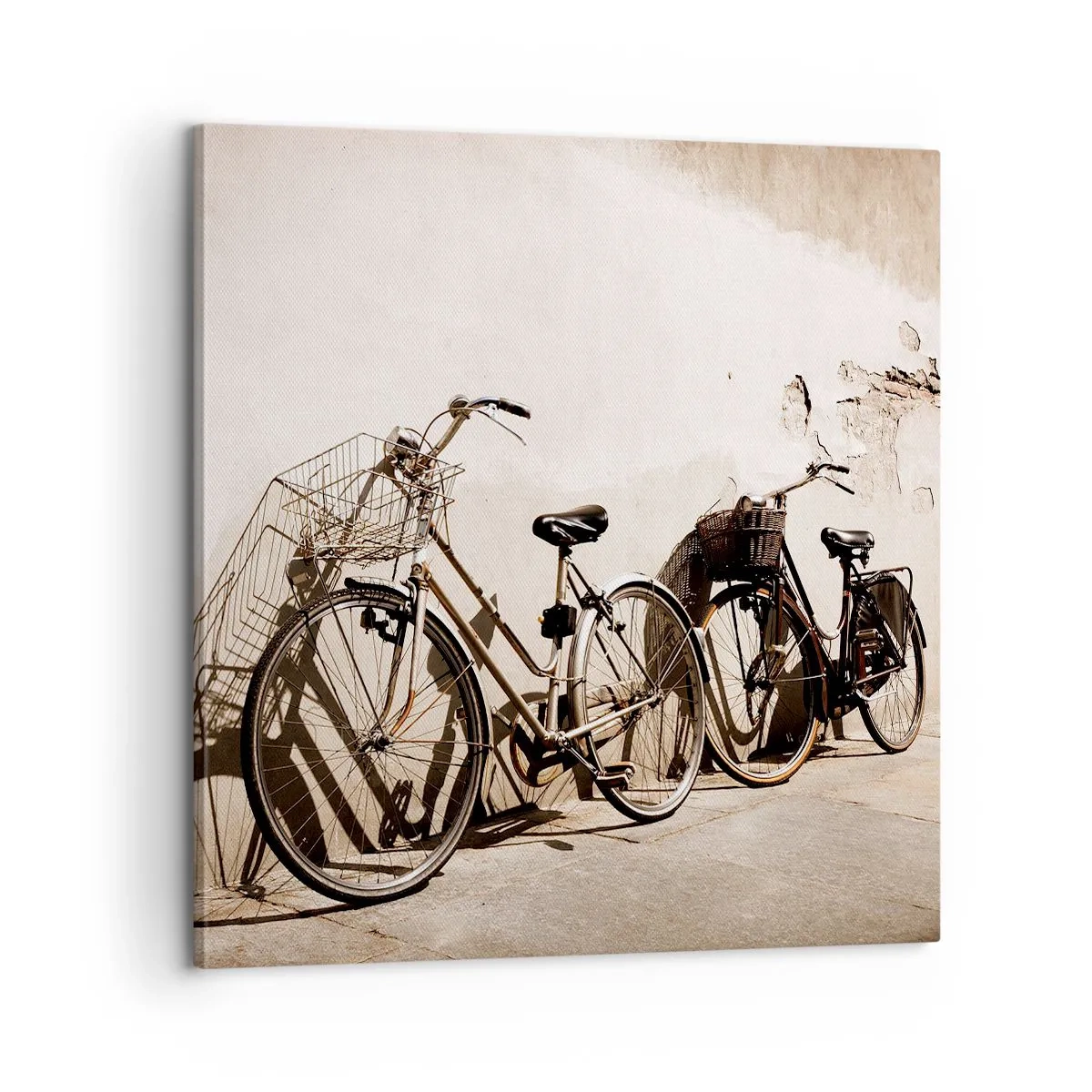 Impression sur toile - Image sur toile - Le charme inoubliable du passé - 60x60 cm