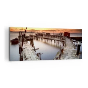 Impression sur toile - Image sur toile - Authentique, pas un attrape touristique - 100x40 cm