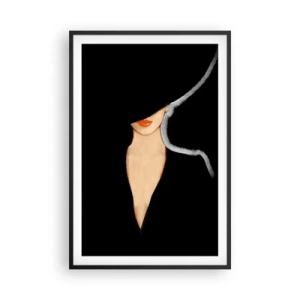 Affiche dans un cadre noir - Poster - Élégance et style - 61x91 cm
