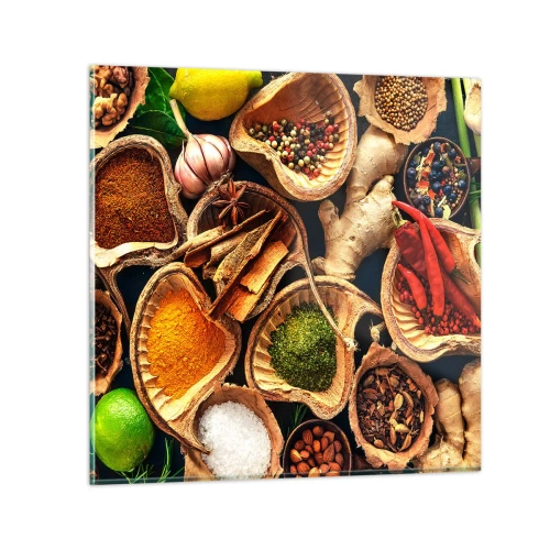 Impression sur verre - Image sur verre - Prends ce que tu veux - 70x70 cm