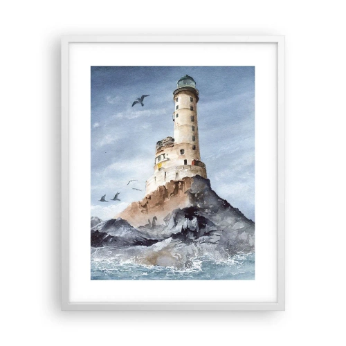 Affiche dans un cadre blanc - Poster - Invincible - 40x50 cm